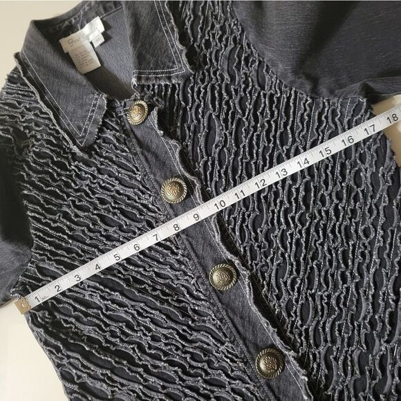 Great Cavalier by St. Paul Detailed Denim Jacket - Picture 4 of 11